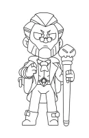 Brawl Stars kleurplaat 31